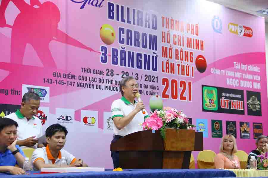Ngôi vô địch Giải billiards carom 3 băng nữ TPHCM Mở rộng lần thứ 1 năm 2021 trị giá bao nhiêu? bil khai mac nu 15 2803 Ngôi vô địch Giải billiards carom 3 băng nữ TPHCM Mở rộng lần thứ 1 năm 2021 trị giá bao nhiêu?