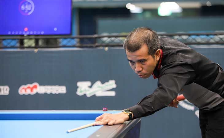 Giải billiard 3 băng Veghel World Cup 2023: Trần Quyết Chiến sớm qua vòng 32, Trần Thanh Lực thua sốc do series 25 điểm bil tranquyetchien 2303 Giải billiard 3 băng Veghel World Cup 2023: Trần Quyết Chiến sớm qua vòng 32, Trần Thanh Lực thua sốc do series 25 điểm